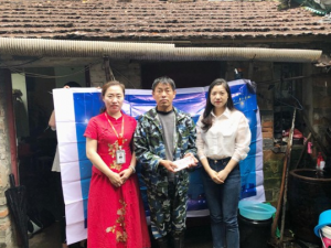 愛(ài)心不止，希望不斷——青峰集團(tuán)浙江公司螢火蟲(chóng)愛(ài)心活動(dòng)第105期